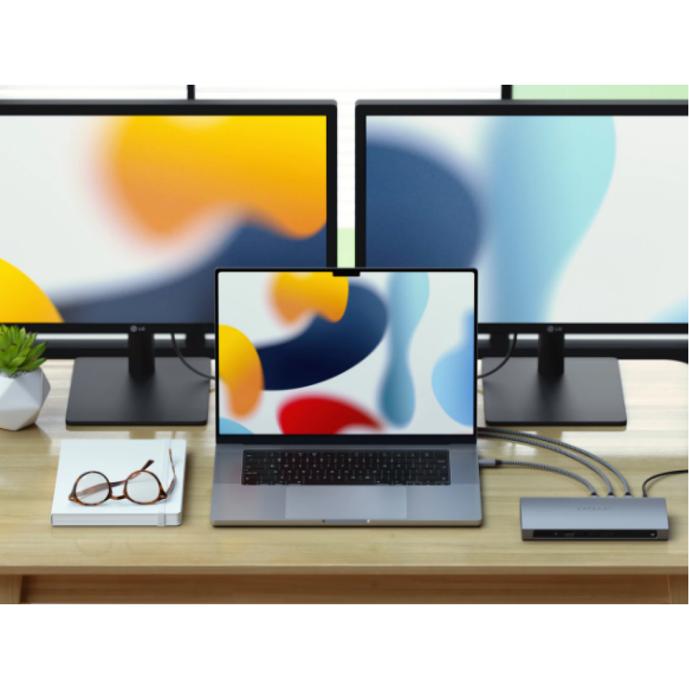 Satechi USB-4 40Gbps - Καλώδιο Φόρτισης και Μεταφοράς Δεδομένων - Type-C σε Type-C - 100W - 80cm (ST-U4C80M)