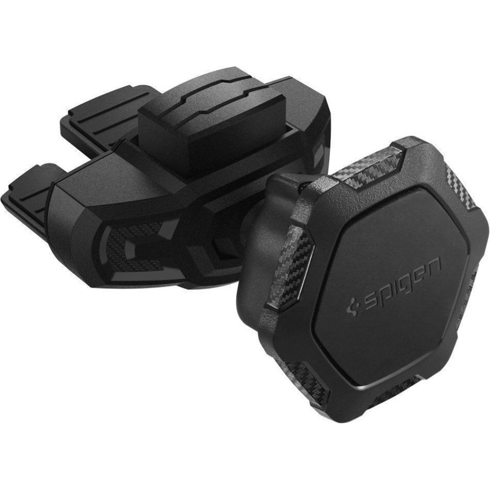 Spigen Kuel QS24 - Universal Μαγνητική Βάση Στήριξης Smartphone / Κινητών για CD Αυτοκινήτου - Black (000CG21944)