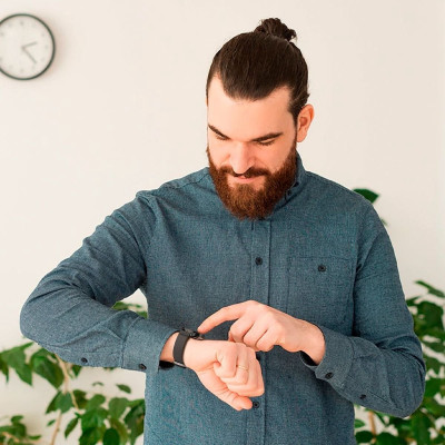 Spigen Lite Fit Υφασμάτινο Λουράκι Samsung Galaxy Watch FE / 7 / 6 / 5 / 5 Pro / Watch 4 / Classic 4 (47/46/45/44/43/42/40mm) - Black (AMP04040)