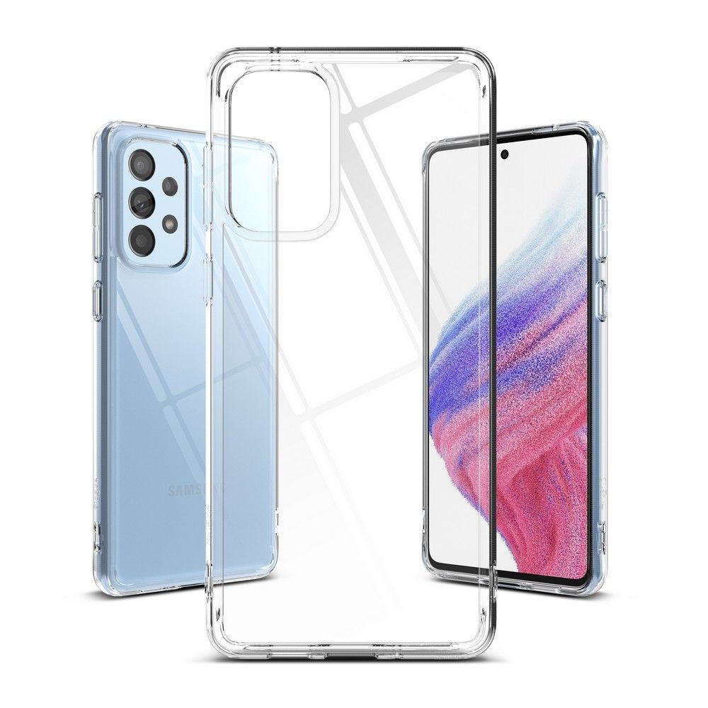 Ringke Fusion Σκληρή Θήκη με TPU Bumper - Samsung Galaxy A53 5G - Clear (8809848205224)