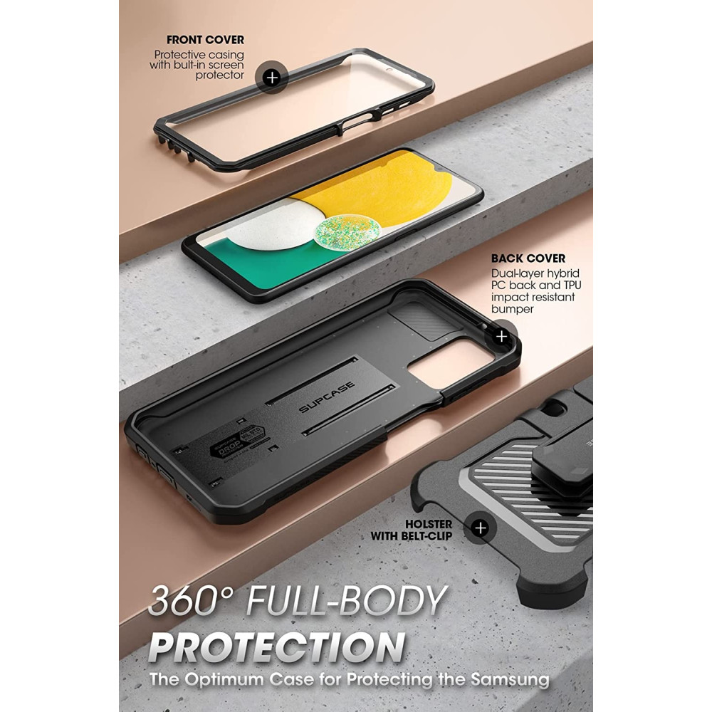 Supcase Ανθεκτική Θήκη Unicorn Beetle Pro - Samsung Galaxy A13 4G - Black (843439116979)