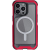 Ghostek Atomic Slim 4 - Ανθεκτική Θήκη MagSafe Apple iPhone 13 Pro - Red (GHOCAS2854)