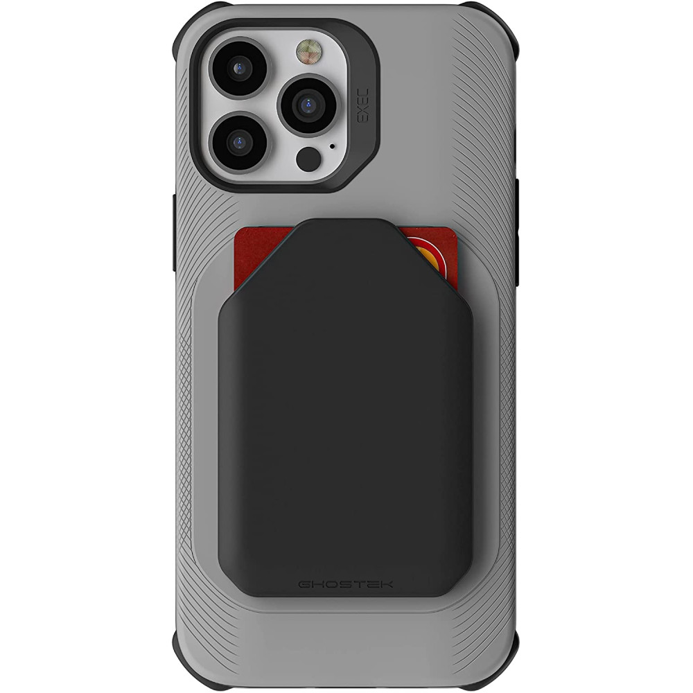 Ghostek Exec 5 - Ανθεκτική Θήκη-Πορτοφόλι MagSafe Apple iPhone 13 Pro Max - Gray (GHOCAS2837)