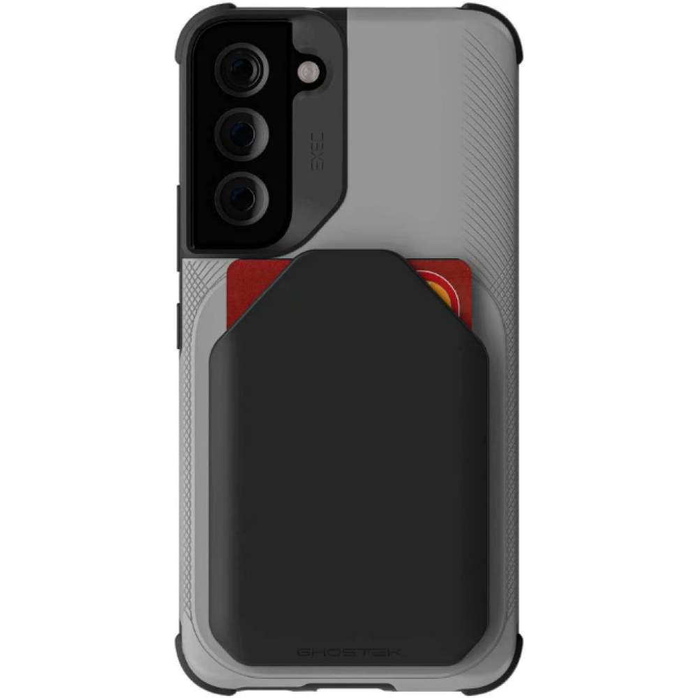 Ghostek Exec 5 - Ανθεκτική Θήκη-Πορτοφόλι Samsung Galaxy S22 5G - Gray (GHOCAS3000)