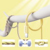 Joyroom PD S-1024M13 - Καλώδιο Φόρτισης και Μεταφοράς Δεδομένων 2.4A - Type-C σε Lightning - 200cm - 20W - Yellow (6941237177742)