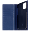 SLG Design D8 Full Grain Leather - Δερμάτινη Θήκη Flip Apple iPhone 13 Pro Max - Navy Blue (SD-D8G-DC-IP13PM-NB)