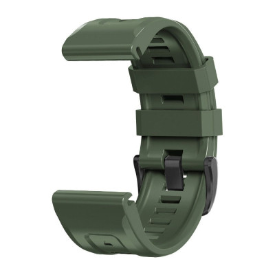 Tech-Protect Λουράκι Σιλικόνης Iconband Garmin Fenix 3/5X/3HR/5X Plus/6X/6X Pro/7X/8 (51mm) - Army Green (9589046921636)