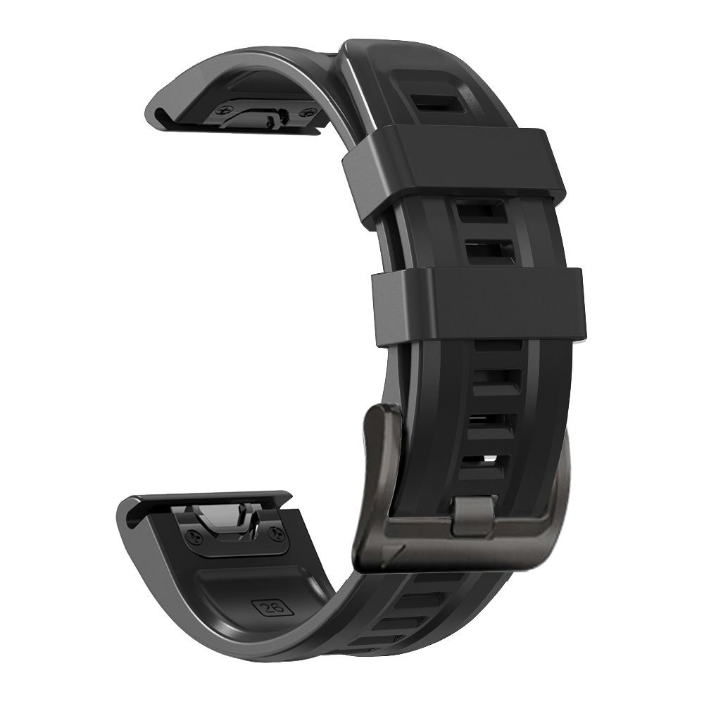 Tech-Protect Λουράκι Σιλικόνης Iconband Garmin Fenix 5/6/6 Pro/7/8/E (47mm) - Black (9589046921469)