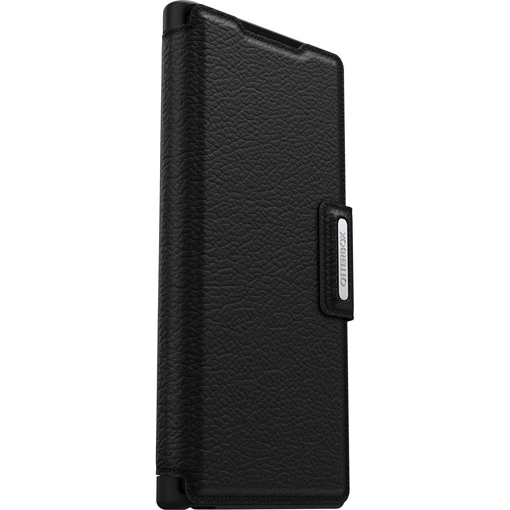 Otterbox Strada - Premium Δερμάτινη Θήκη - Πορτοφόλι Samsung Galaxy S22 Ultra 5G - Black (77-86493)