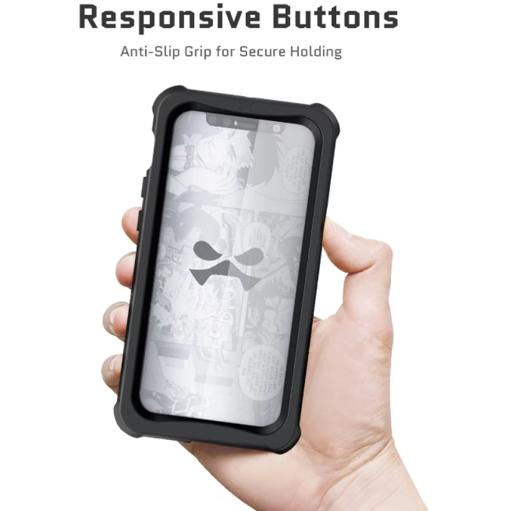 Ghostek Nautical 3 Αδιάβροχη Full Body Θήκη Apple iPhone 12 - Black (GHOCAS2663)