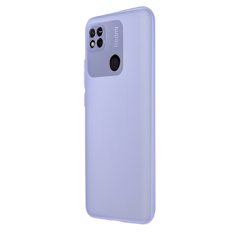 Vivid Θήκη Σιλικόνης Slim Xiaomi Redmi 10A - Transparent / Purple (VISLIM241PUR)