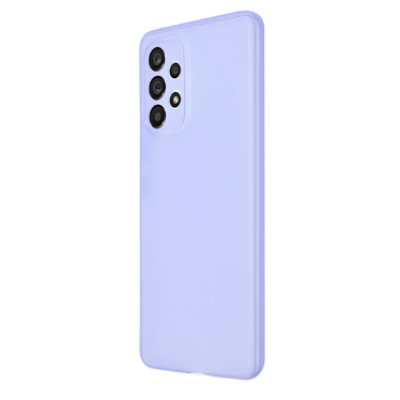 Vivid Θήκη Σιλικόνης Slim Samsung Galaxy A13 4G - Transparent / Purple (VISLIM213PUR)