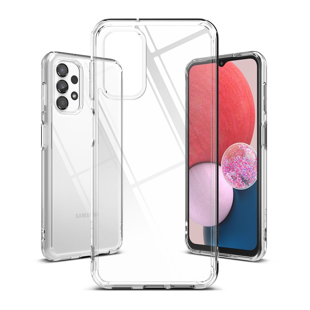Ringke Fusion Σκληρή Θήκη με TPU Bumper - Samsung Galaxy A13 4G - Clear (8809848208546)