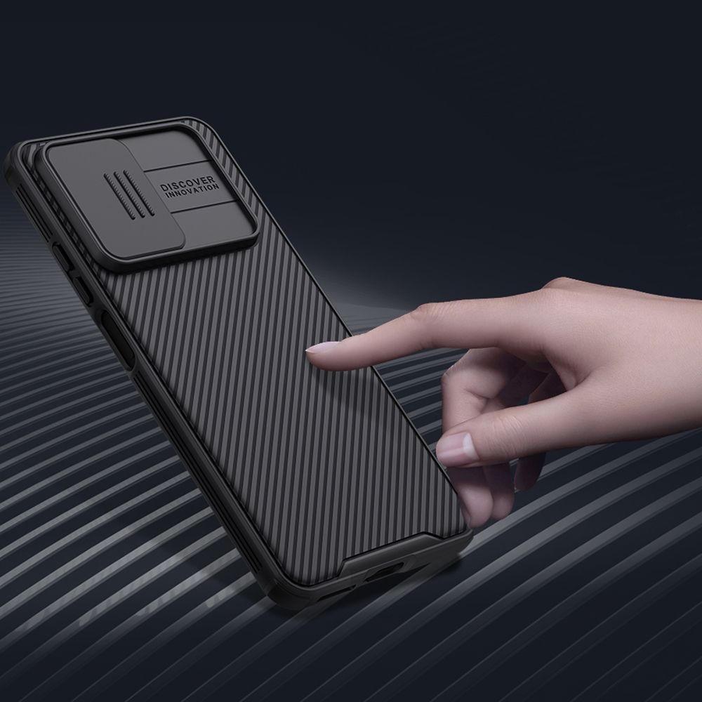 Nillkin CamShield Pro - Σκληρή Θήκη με Κάλυμμα για την Κάμερα - Xiaomi Redmi Note 11 Pro / Redmi Note 12 Pro 4G - Black (6902048243866)