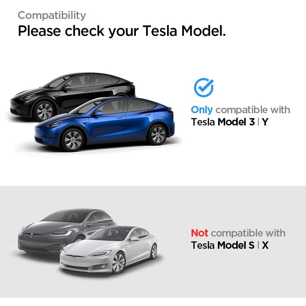 Spigen Tempered Glass GLAS.tR EZ Fit Anti-Glare - Premium Αντιχαρακτικό Γυαλί Οθόνης Αυτοκινήτου Tesla - Model Y / Model 3 (AGL01086)