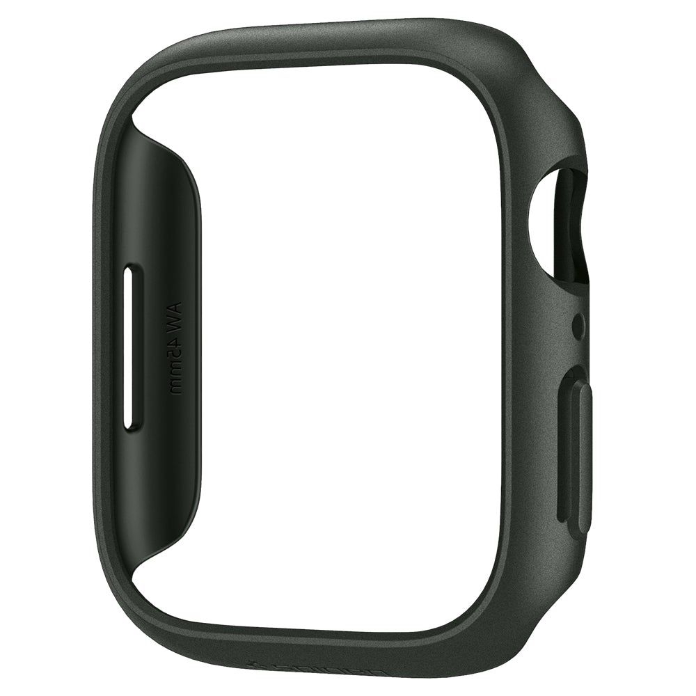 Spigen Θήκη Thin Fit Apple Watch 9 / 8 / 7 45mm - Military Green (ACS04175)