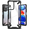 Ringke Σκληρή Θήκη Fusion X Plus με TPU Bumper - Xiaomi Redmi Note 11 Pro Plus 5G - Lime Glow / Black (8809848204838)