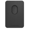 SwitchEasy MagWallet Leather Card Holder - Δερμάτινο MagSafe Πορτοφόλι / Θήκη για Κάρτες με Αντικλεπτικό RFID για iPhone 14 / 13 / 12 - Black (GS-103-168-229-11)
