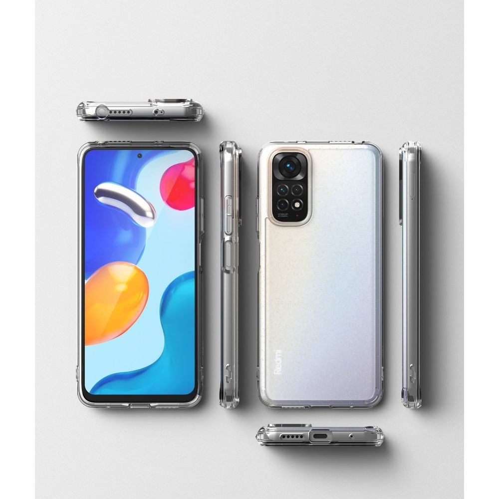 Ringke Fusion Σκληρή Θήκη με TPU Bumper - Xiaomi Redmi Note 11 / 11S - Matte Clear (8809848208966)