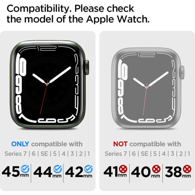 Spigen DuraPro Flex Υφασμάτινο Λουράκι Apple Watch Ultra/SE/11/10/9/8/7/6/5/4 (49/46/45/44mm) - Black (AMP02465)