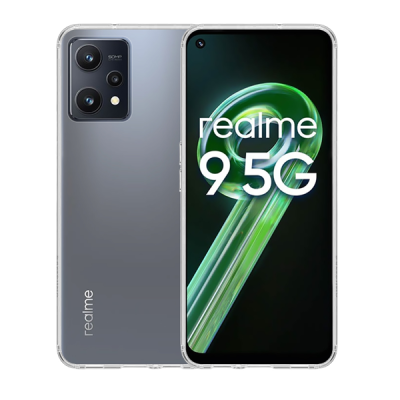 Vivid Σετ Διάφανη Θήκη Σιλικόνης & Tempered Glass - Realme 9 5G - Transparent (VIGELLY238GLASSTN)