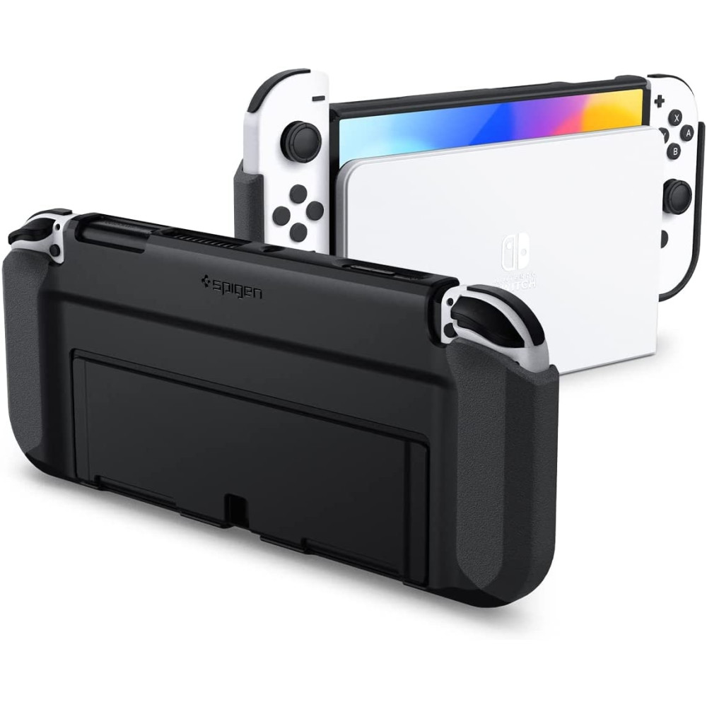Spigen Θήκη Thin Fit - Nintendo Switch Oled - Black (ACS04239)