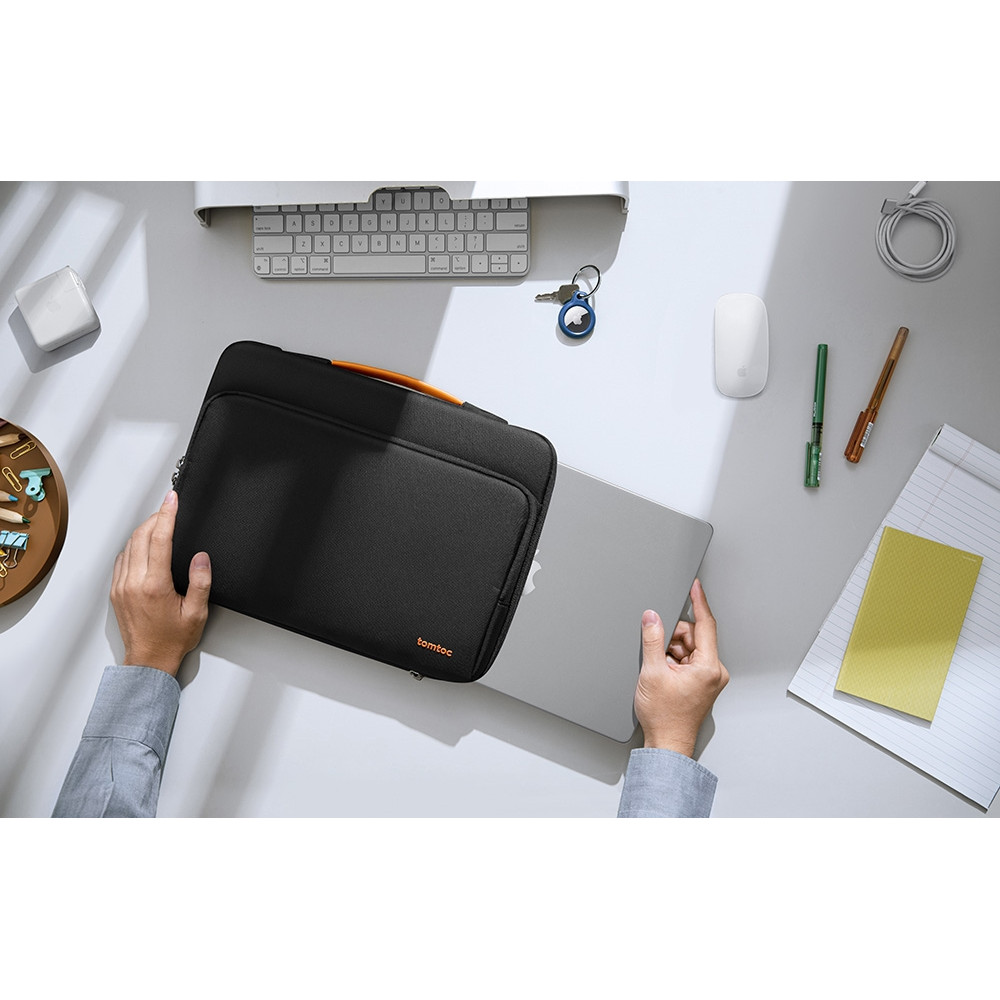Tomtoc Pocket Bag - Τσάντα Μεταφοράς Versatile A14 για MacBook Air / Pro 13" - Black (A14-B02H)