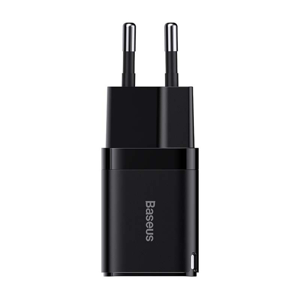 Baseus GaN3 Fast Charger - Φορτιστής Ταξιδιού με Υποδοχή Type-C - 30W - Black (CCGN010101)