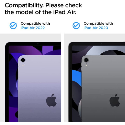 Spigen Ultra Hybrid Pro Θήκη Apple iPad Air 6 2024 11" / Air 5 2022 10.9" / Air 4 2020 10.9" με Υποδοχή Apple Pencil - Lavender (ACS04567)
