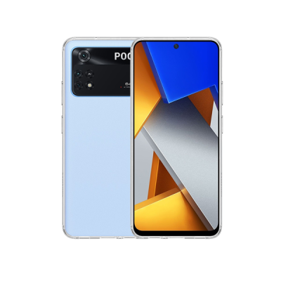 Vivid Σετ Διάφανη Θήκη Σιλικόνης & Tempered Glass - Xiaomi Poco M4 Pro 4G - Transparent (VIGELLY244GLASSTN)