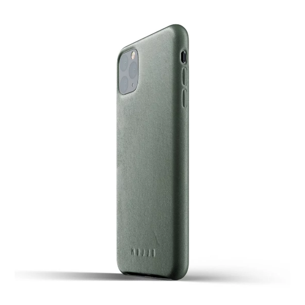 MUJJO Full Leather Case - Δερμάτινη Θήκη Apple iPhone 11 Pro Max - Slate Green (MUJJO-CL-003-SG)