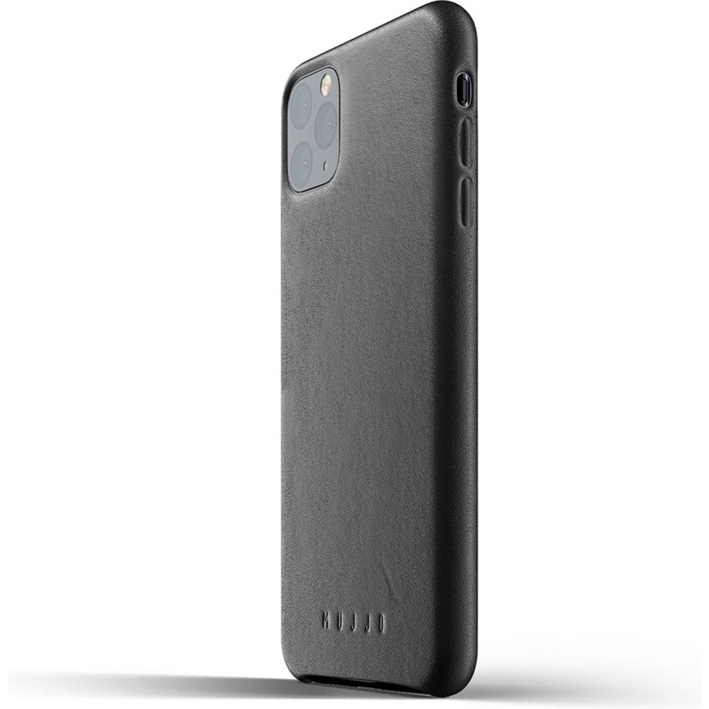 MUJJO Full Leather Case - Δερμάτινη Θήκη Apple iPhone 11 Pro Max - Black (MUJJO-CL-003-BK)