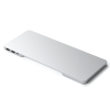 Satechi Type-C Slim Dock για iMac 24" - Βάση Αλουμινίου με 1 x SSD SATA M.2 / 2 x Type-C / 1 x USB-A / 2 x USB 2.0 / 1 x SD & MicroSD - Silver (ST-UCISDS)