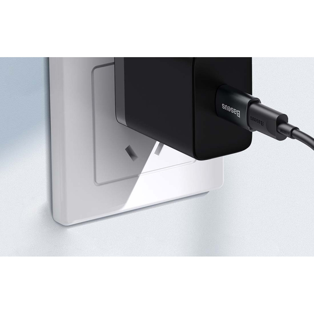 Baseus Ingenuity Series Mini OTG Adaptor - Αντάπτορας USB-A (male) σε Type-C (female) - Black (ZJJQ000101)