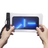 Spigen A601 Aqua Shield Universal Waterproof Floating Case - Αδιάβροχη Θήκη για Κινητά έως 6.8'' - IPX8 - Crystal Clear - 2 Τεμάχια (AMP04528)