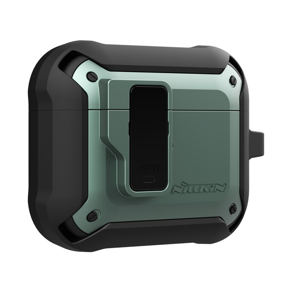 Nillkin Bounce Armor Case - Ανθεκτική Θήκη για AirPods 3rd Gen - Green (6902048231221)