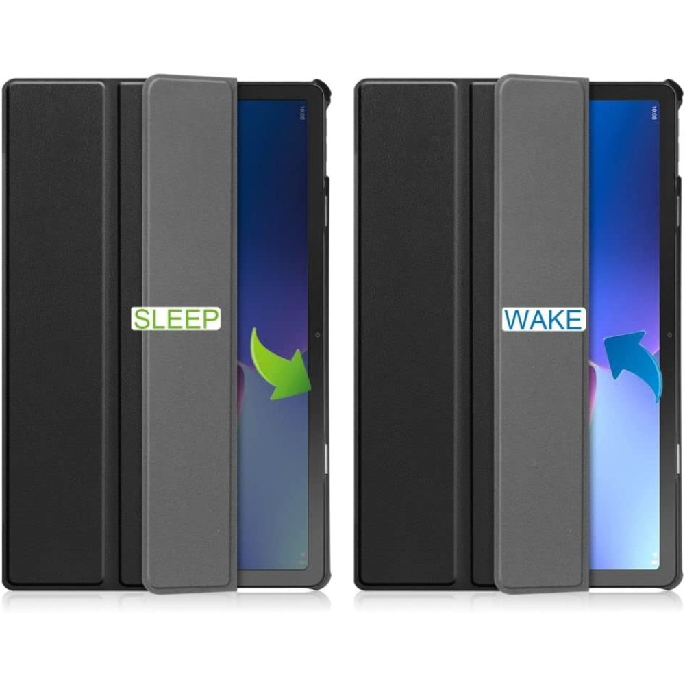 Tech-Protect Smartcase Θήκη - Lenovo Tab M10 Plus 3rd Gen 10.6" - Black (9589046922596)