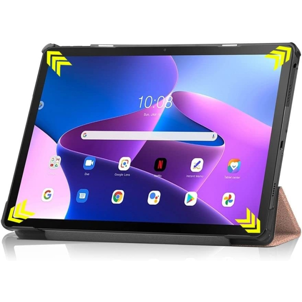 Tech-Protect Smartcase Θήκη - Lenovo Tab M10 Plus 3rd Gen 10.6" - Rose Gold (9589046922602)