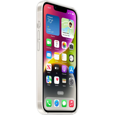 Official Apple Διάφανη Θήκη με MagSafe Apple iPhone 14 - Clear (MPU13ZM/A)