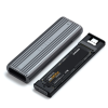 Satechi Αντάπτορας Type-C SSD Enlosure - Με 1 x Θήκη για SSD Μ.2 NVME / SATA Εξωτερικό Σκληρό Δίσκο - 10Gbps (ST-UCNSEM)