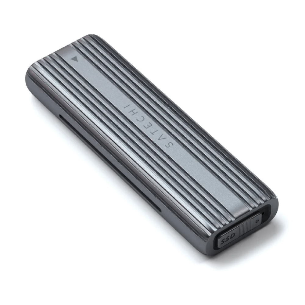 Satechi Αντάπτορας Type-C SSD Enlosure - Με 1 x Θήκη για SSD Μ.2 NVME / SATA Εξωτερικό Σκληρό Δίσκο - 10Gbps (ST-UCNSEM)