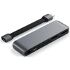 Satechi Αντάπτορας USB-C Mobile Pro SD - Με 1 x Type-C / 1 x USB-A 3.0 / 1 x HDMI 4K / 1 x 3.5mm Jack / 1 x SD & MicroSD (ST-MPHSDM)