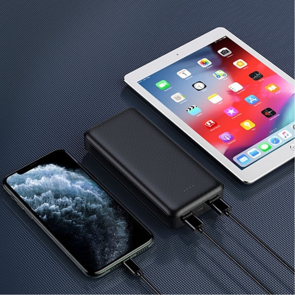 Veger PowerBank A20 - Φορητή Μπαταρία Φόρτισης με 2 x USB-Α - 20000mAh - Black (VP2015)