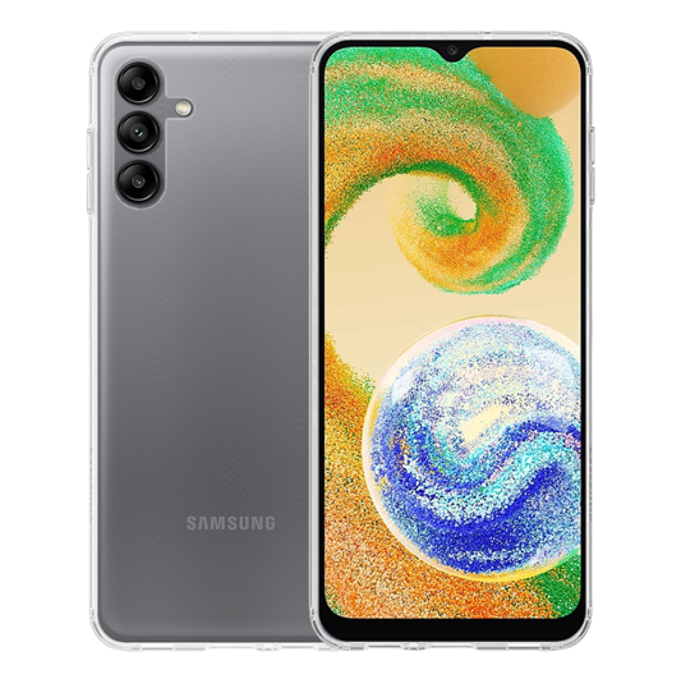 Vivid Σετ Διάφανη Θήκη Σιλικόνης & Tempered Glass - Samsung Galaxy A04s - Transparent (VIGELLY260GLASSTN)