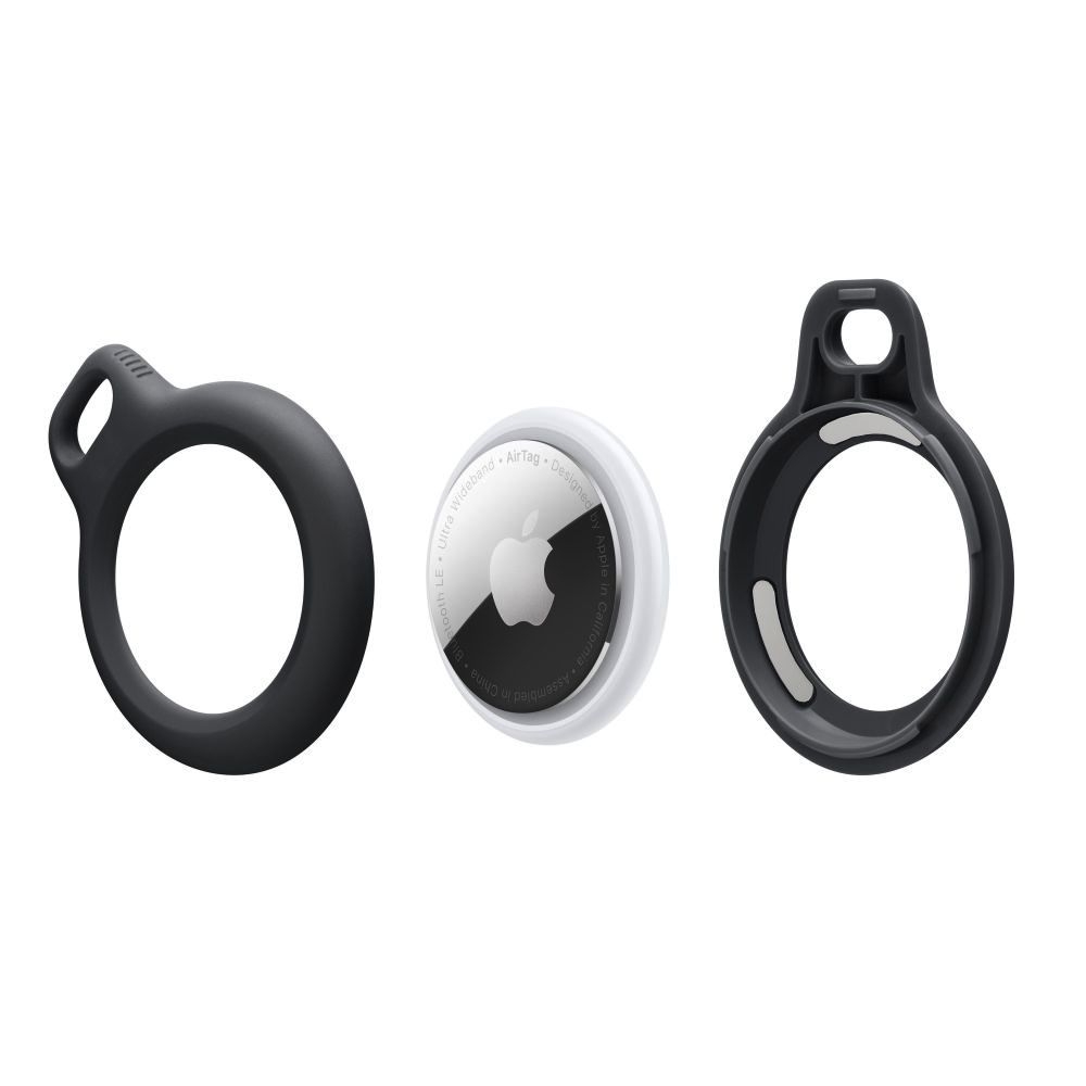 Tech-Protect Rough Chain - Σκληρή Θήκη / Μπρελόκ Apple AirTag - Black (9589046926228)