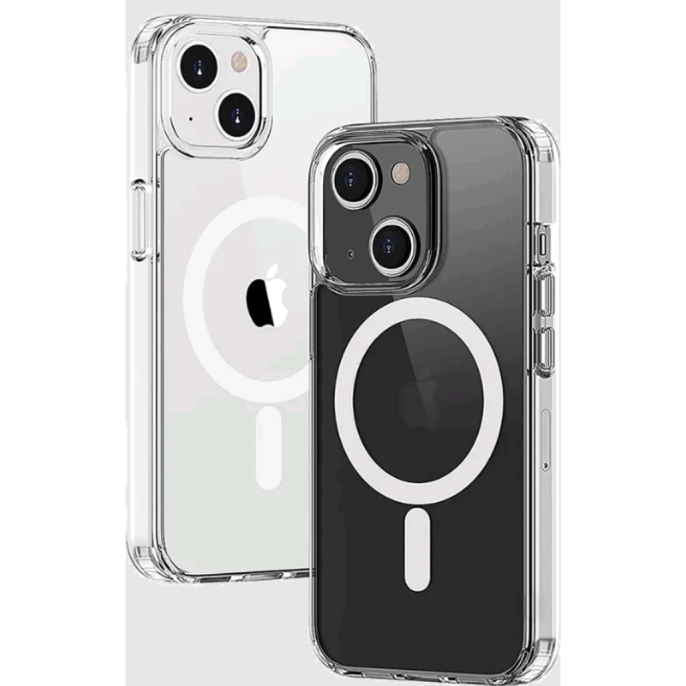 Vivid Acrylic Case Magsafe - Σκληρή Διάφανη Θήκη MagSafe - Apple iPhone 14 - Transparent (VIMAGACR296TN)