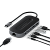 Satechi USB4 Multiport W2.5G Ethernet Αντάπτορας με 2 x Type-C / 1 x Ethernet / 1 x USB-A / 1 x HDMI 8K / 1 x 3.5mm Jack - Space Gray (ST-U4MGEM)