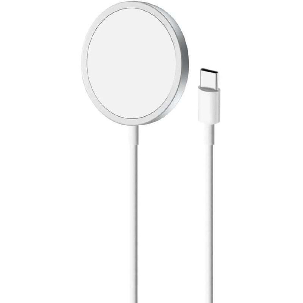 Puro Type-C Μαγνητικό Καλώδιο Φόρτισης MagSafe - 15W - 100cm - White (CUSBCMAG1-WHI)