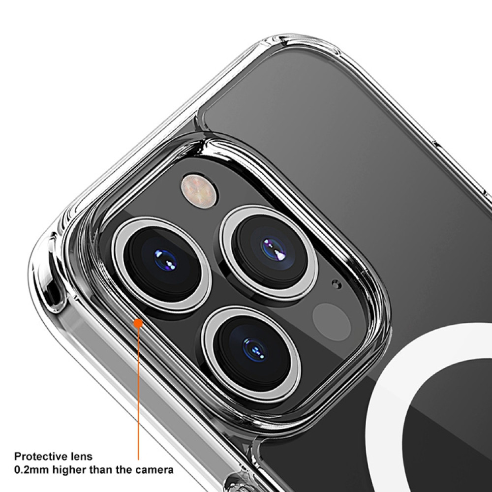 Bodycell Διάφανη Θήκη MagSafe Apple iPhone 14 Pro - Clear (5206015017032)