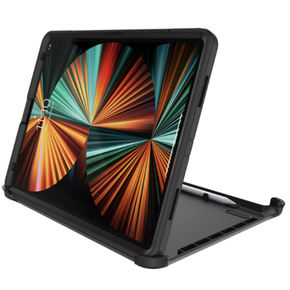 Otterbox Defender Ανθεκτική Θήκη Apple iPad Pro 12.9" 2022 / 2021 / 2020 / 2018 με Υποδοχή Apple Pencil - Black (77-83350)